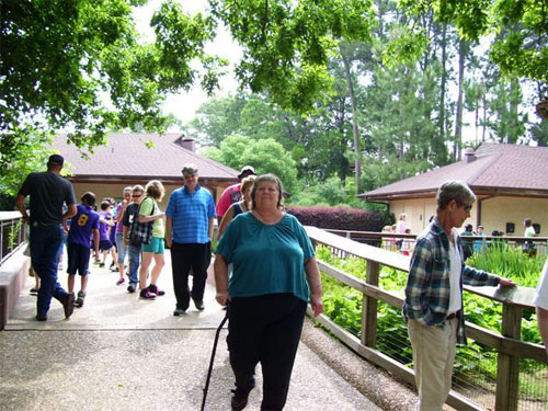 people walking at individual care of texas